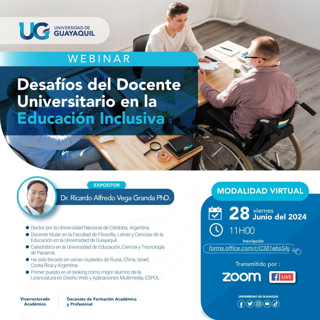 Webinar para docentes.